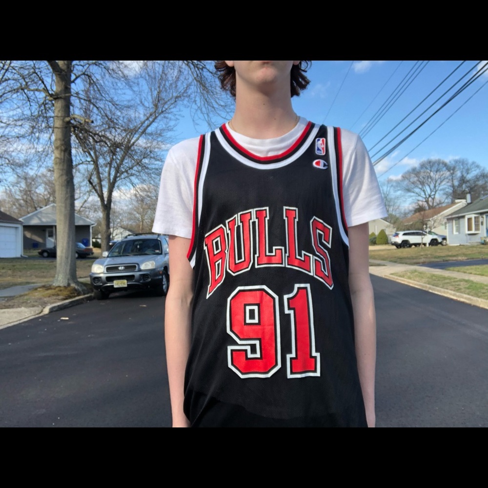 Vintage Champion Dennis Rodman Jersey